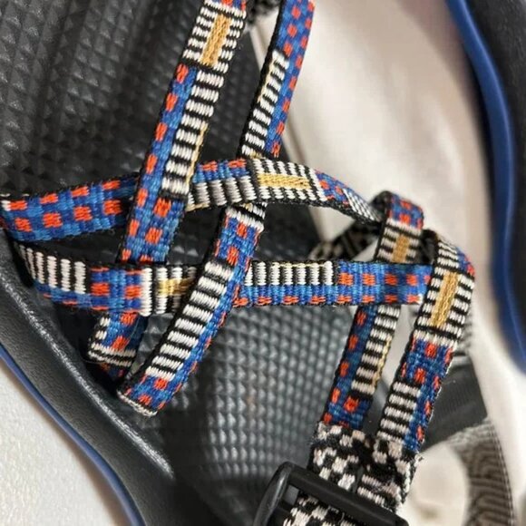 Chaco Kid's ZX/1 Ecotread Sandals - Mantel Cerulean Multi Color - Picture 2 of 5